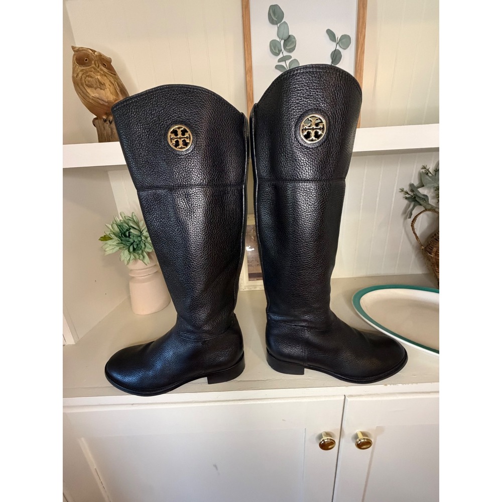 Tory Burch Knee High Leather Boots